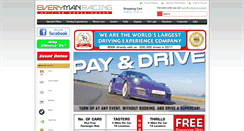 Desktop Screenshot of everymanracing.co.uk